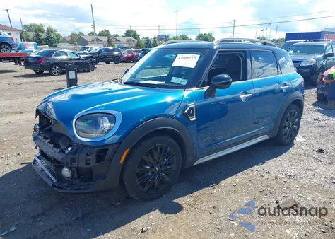 2019 Mini Countryman Cooper S из США, поврежденный, VIN WMZYT5C56K3G93370
